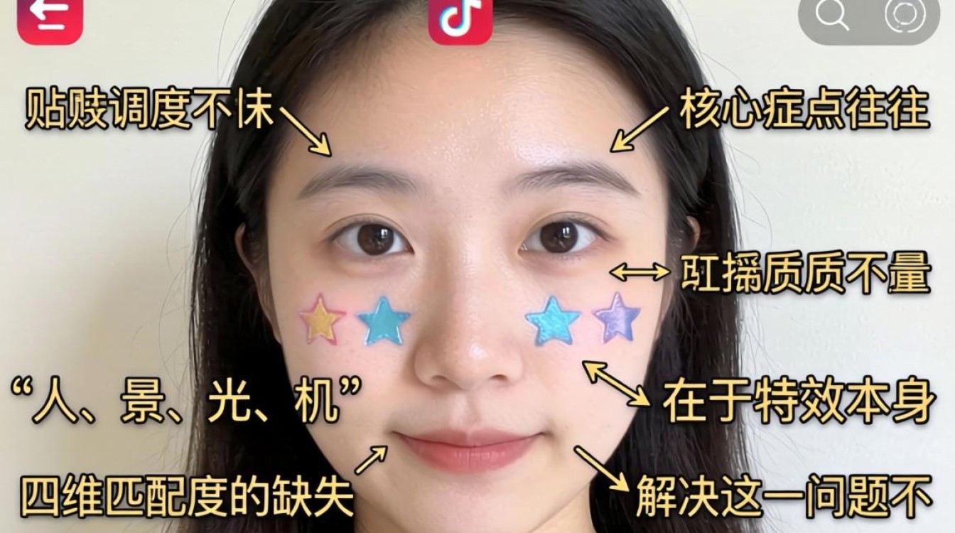 抖音特效浮在脸上怎么办?抖音特效浮在脸上怎么解决? 抖音特效浮在脸上怎么解决