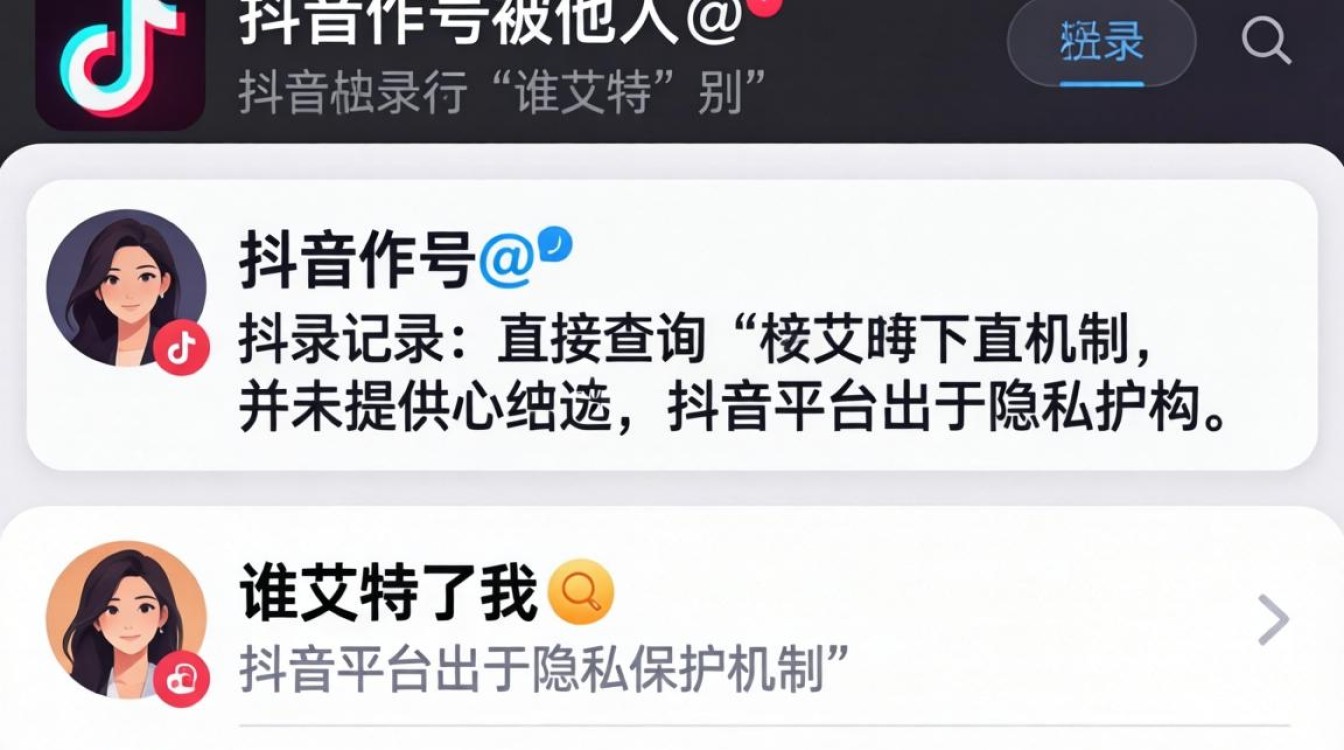 抖音怎么查别人的艾特
