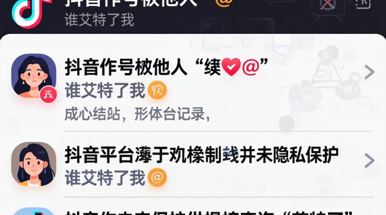 抖音怎么查别人的艾特