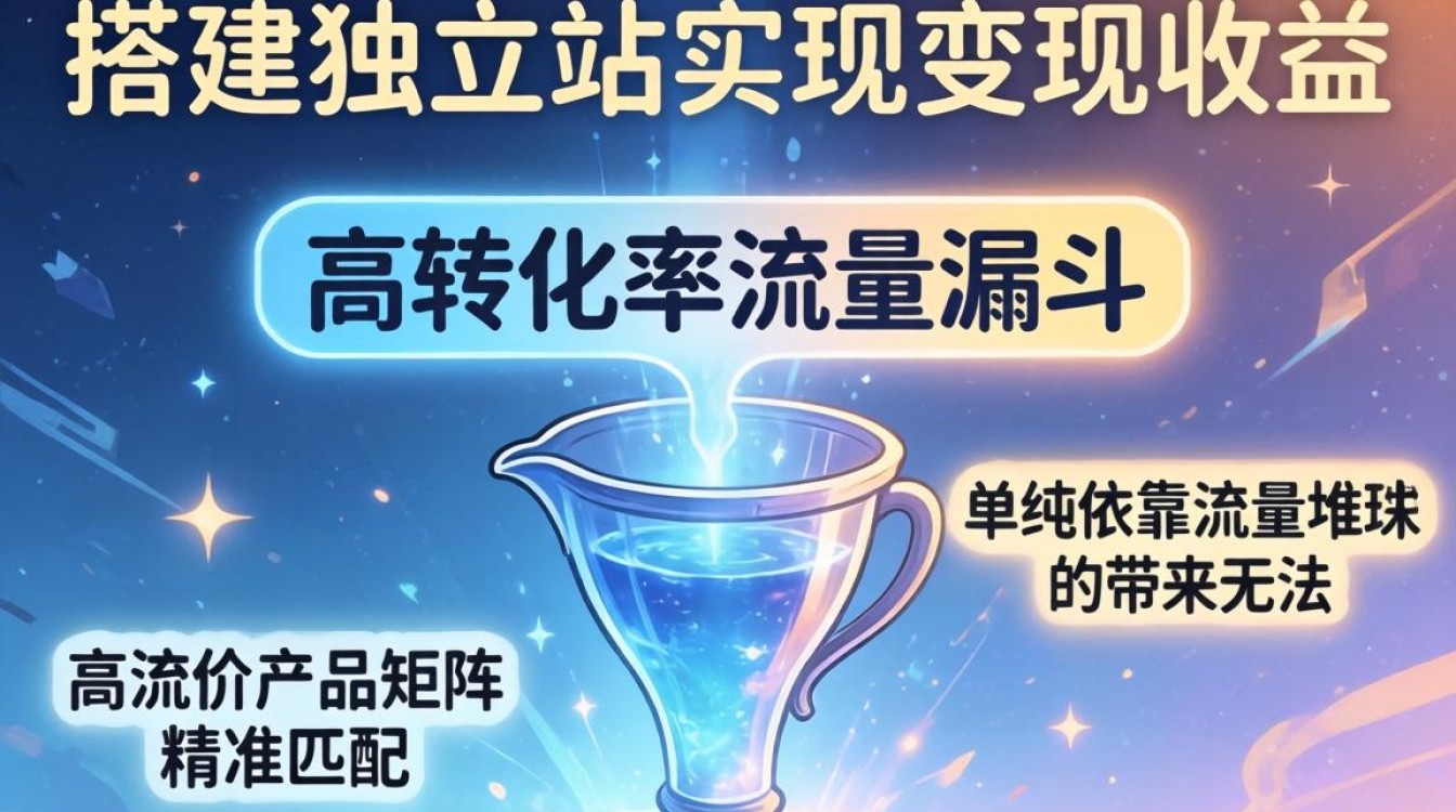 独立站如何快速实现变现收益