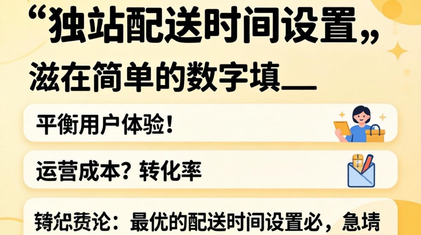 独立站配送时间怎么设置