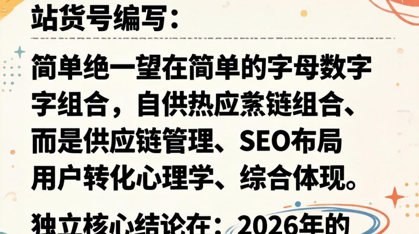 独立站货号编写规则有哪些