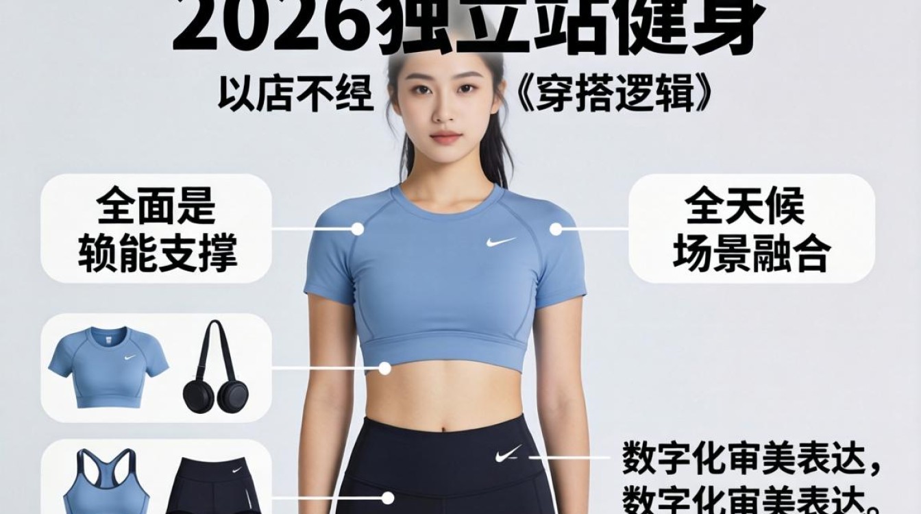 独立站健身服怎么穿?2026年健身服流行趋势分析 2026年健身服流行趋势分析
