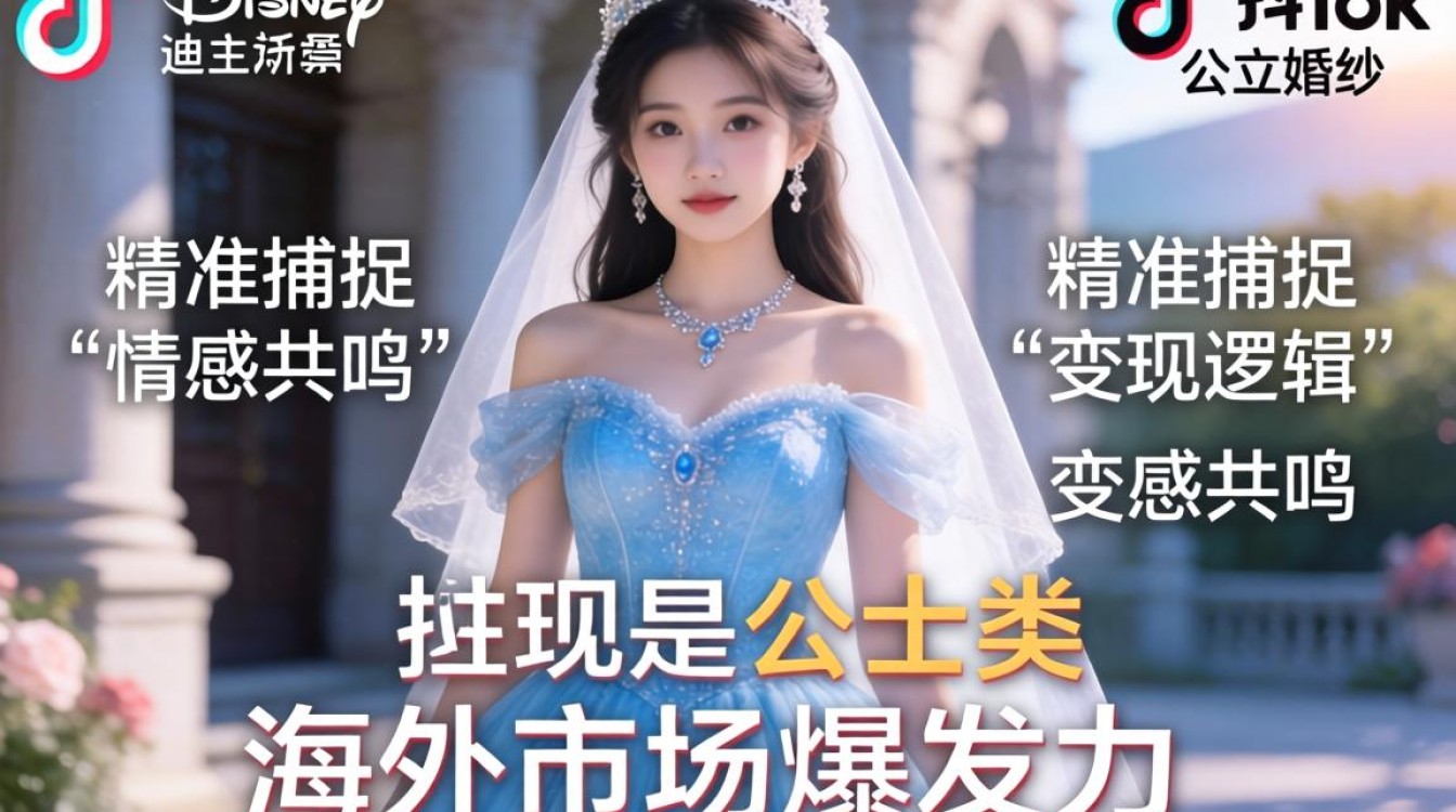 TikTok迪士尼公主婚纱如何变现
