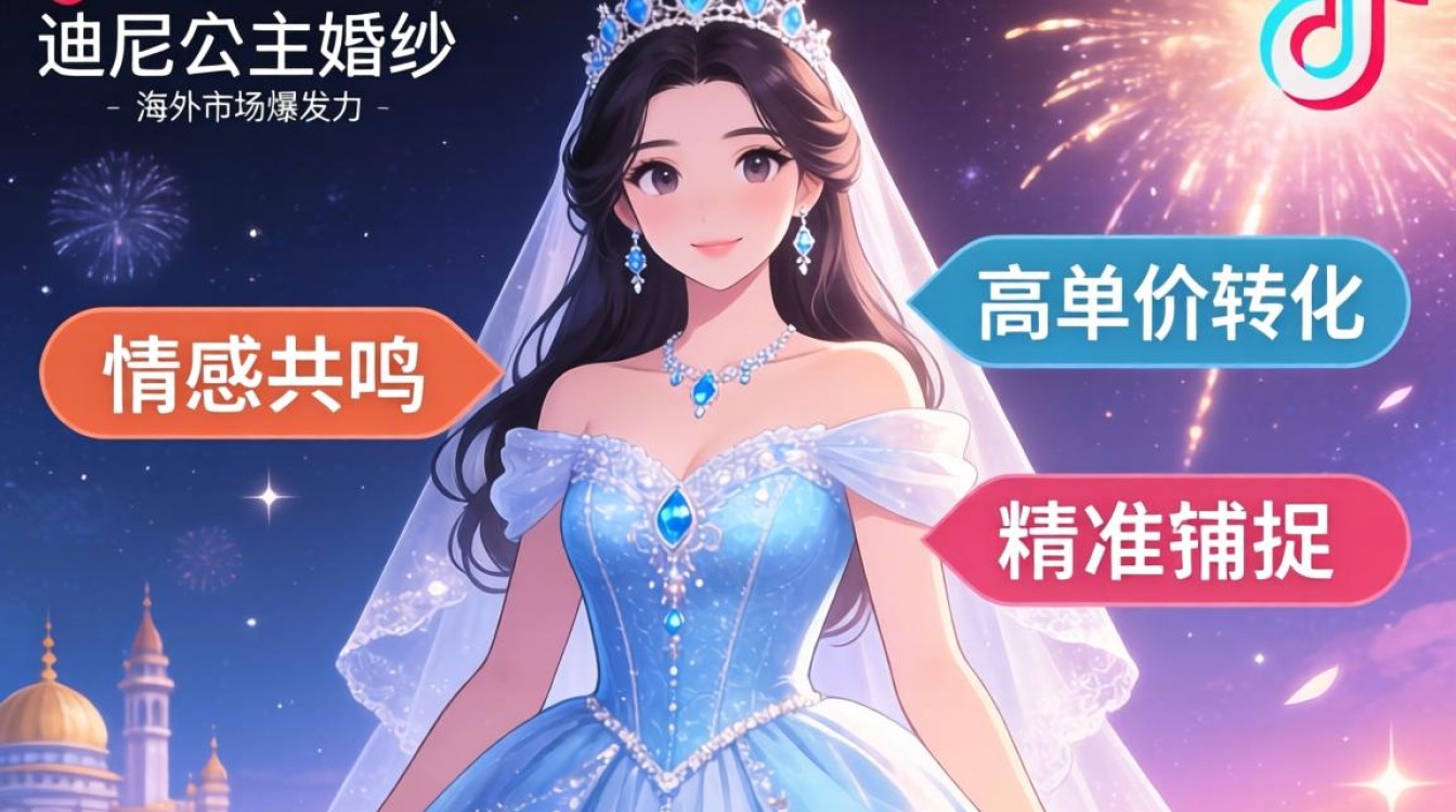 TikTok迪士尼公主婚纱如何变现
