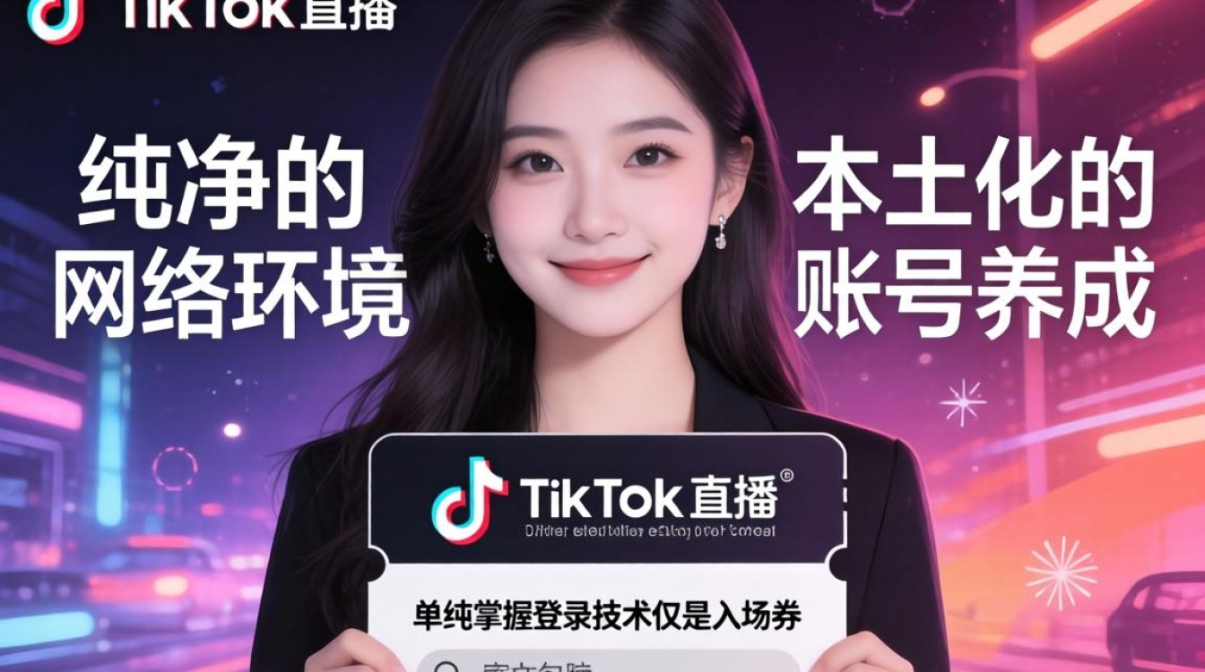 直播运营如何登录自己的tiktok