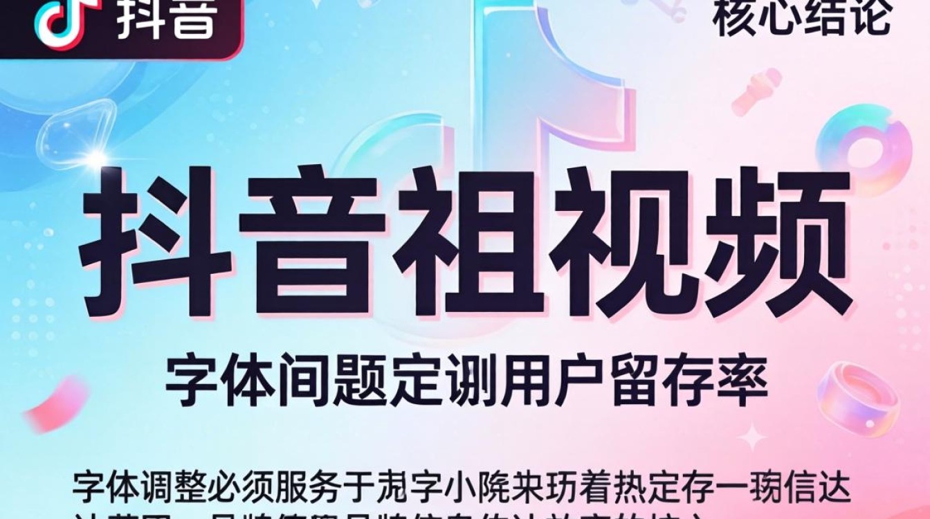 抖音短视频的字体怎么调