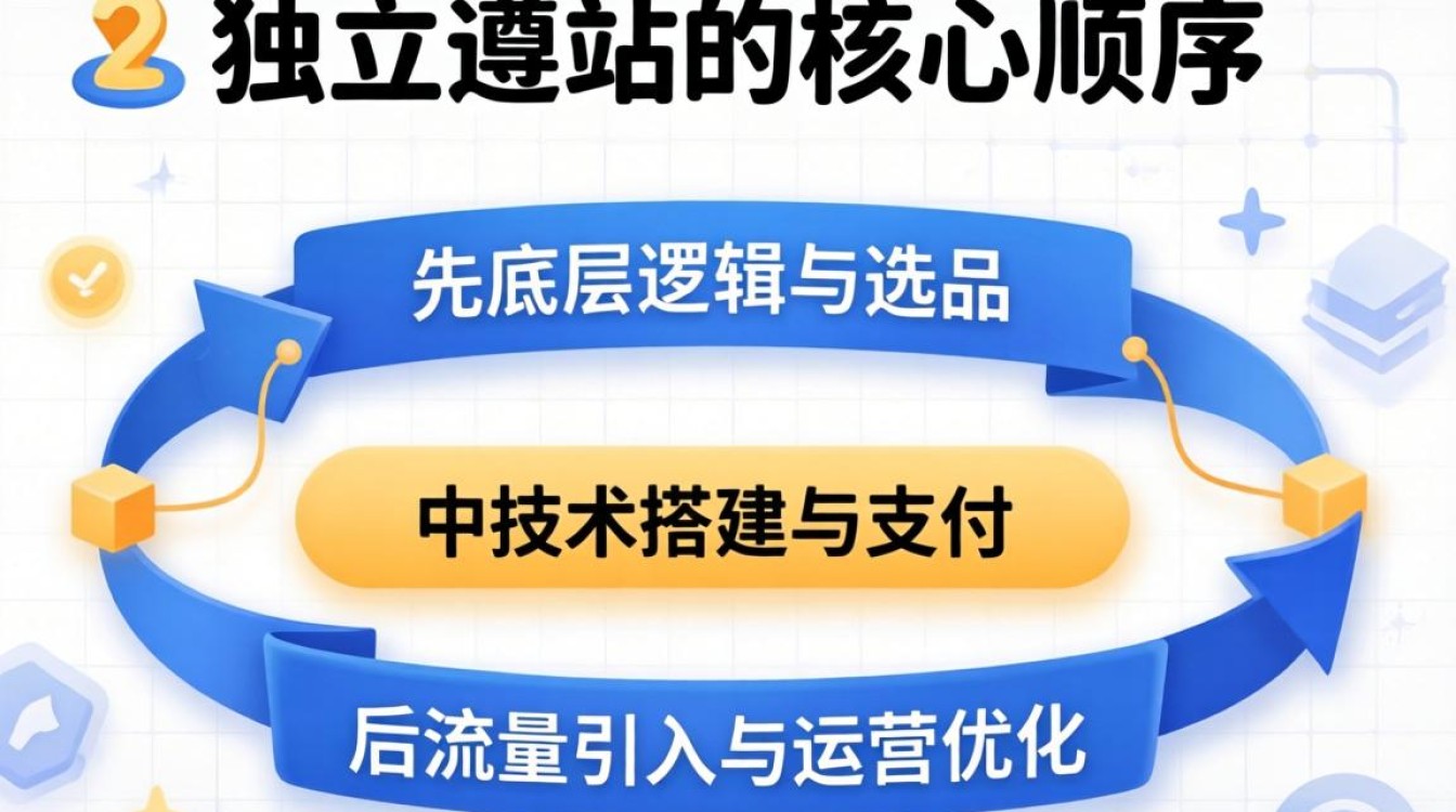 独立站建站顺序怎么排