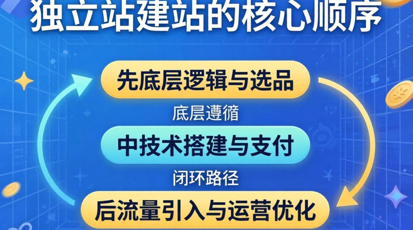 独立站建站顺序怎么排