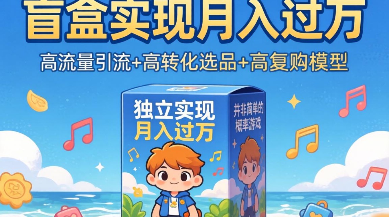 盲盒独立站如何快速变现月入过万