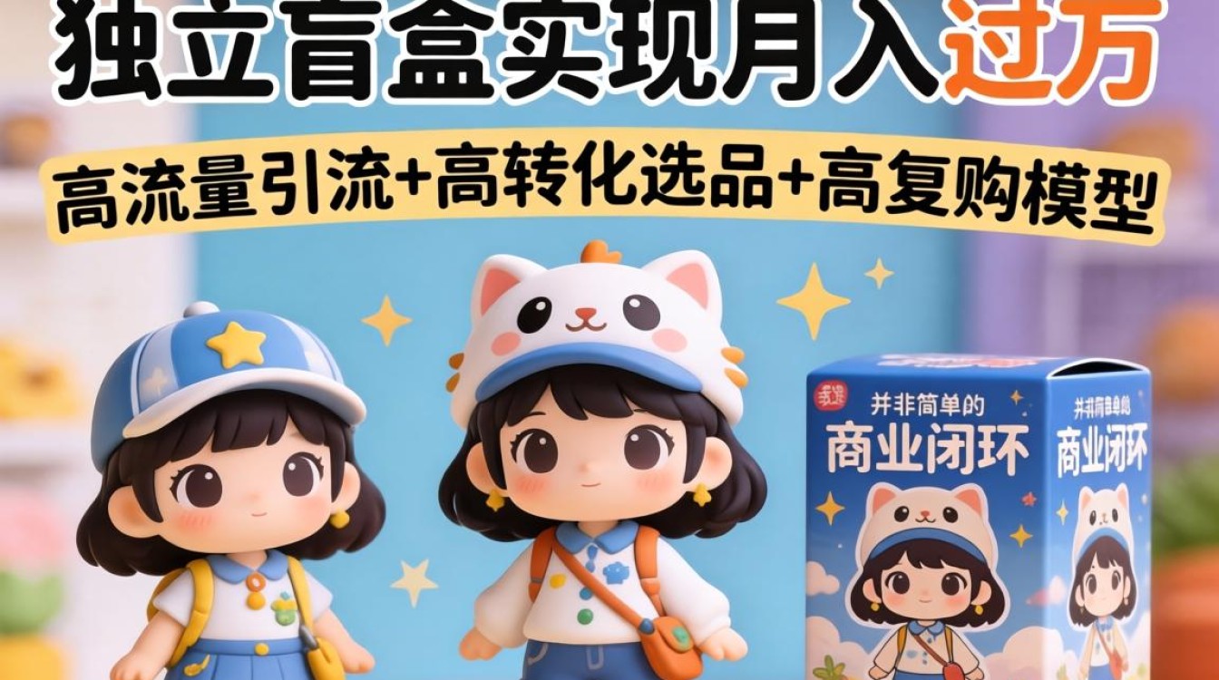 盲盒独立站如何快速变现月入过万
