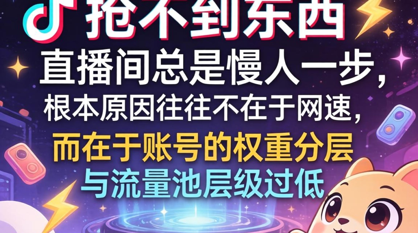 抖音抢不到东西是怎么回事