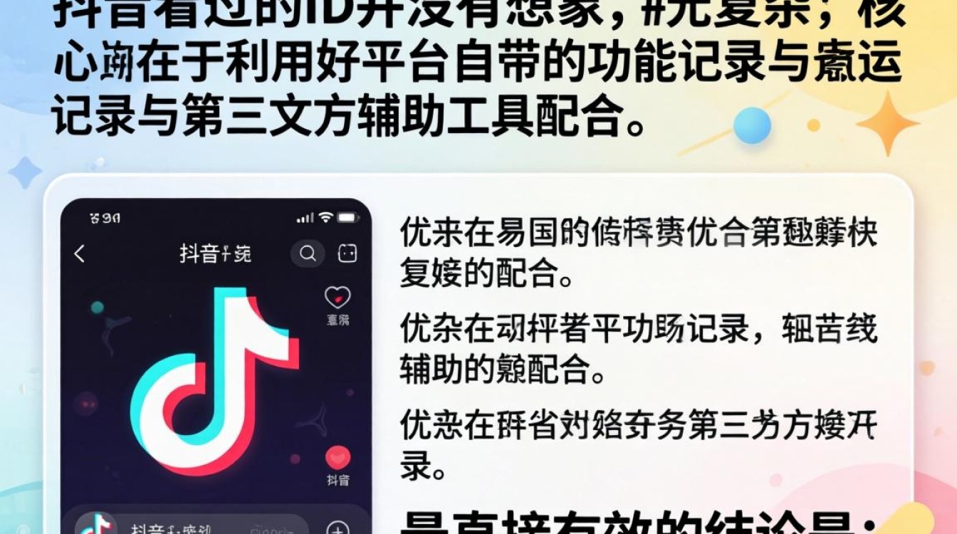 抖音你看过的ID怎么找