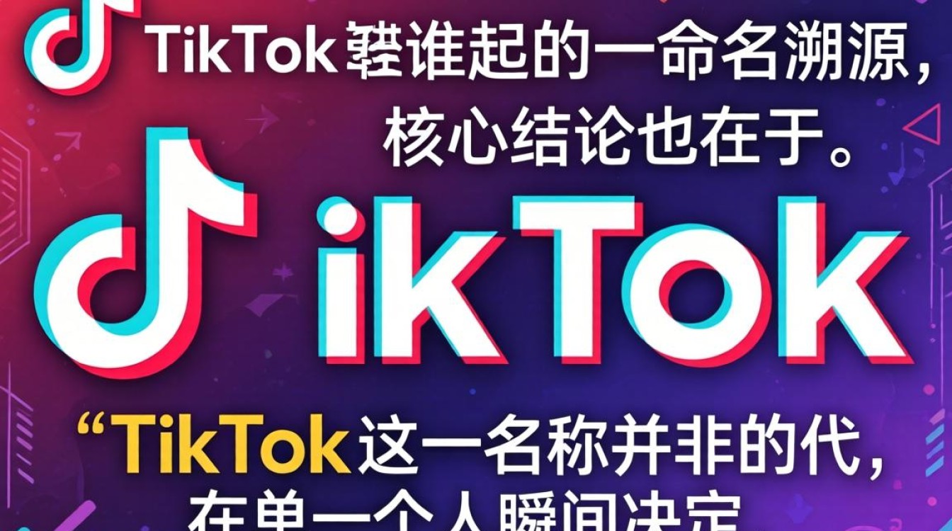 TikTok 是谁起的
