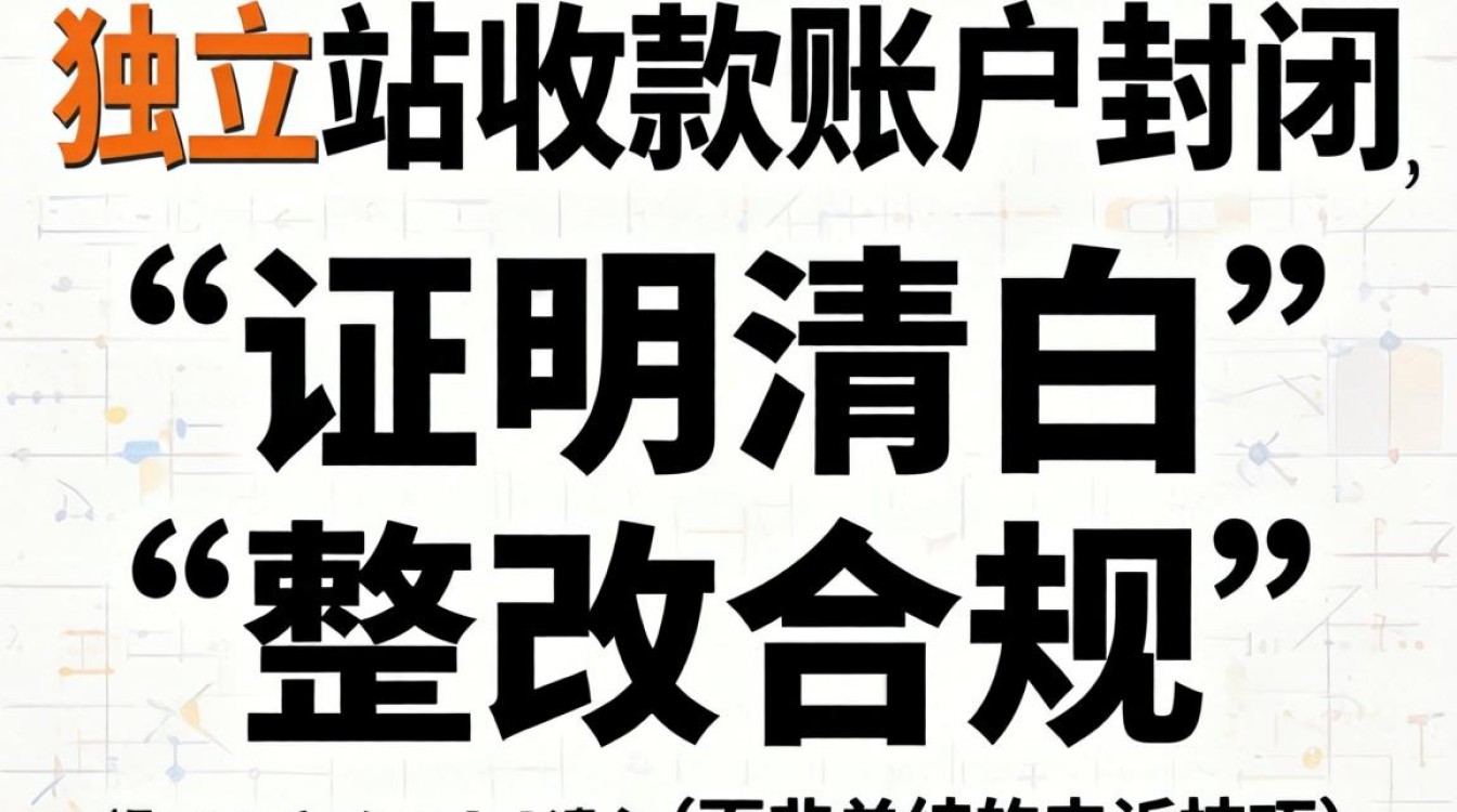 独立站收款解封方法有哪些