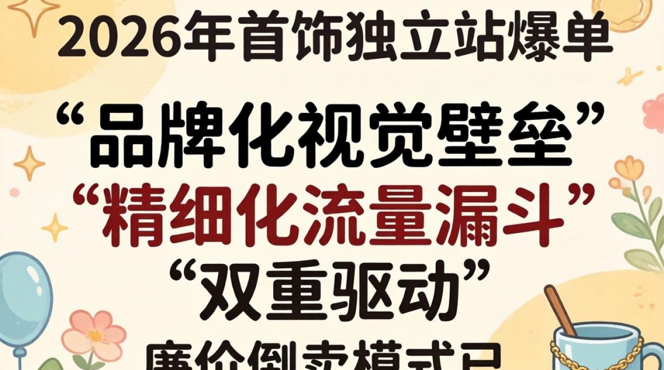 首饰独立站怎么爆单?2026年最新入门指南如何快速起量? 2026年最新入门指南如何快速起量