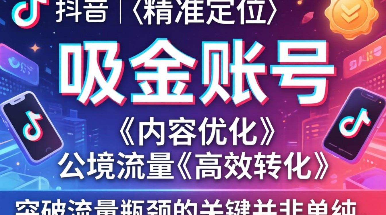 抖音吸金账号怎么做推广?抖音推广如何突破流量瓶颈 抖音推广如何突破流量瓶颈