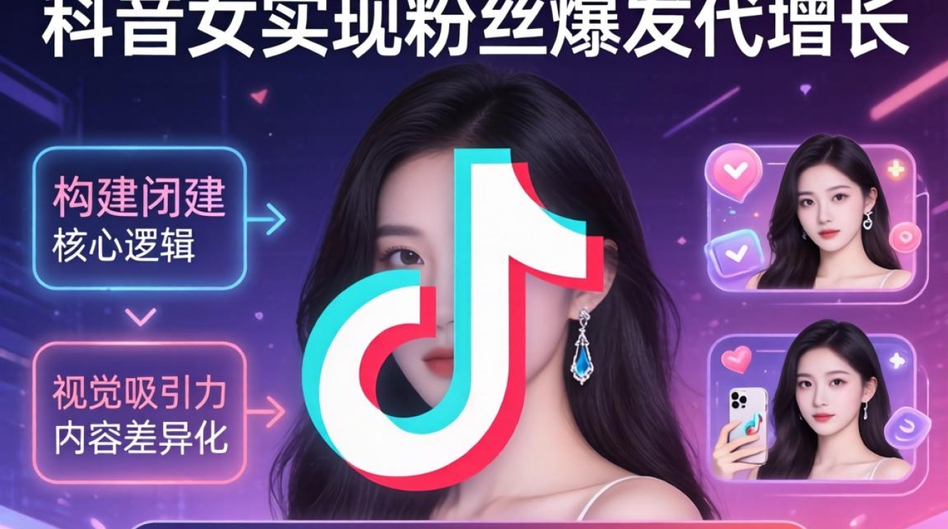 TikTok美女用户粉丝增长运营秘籍