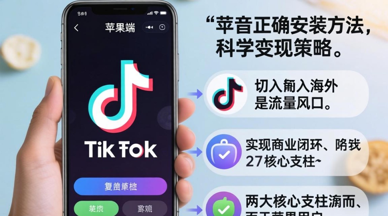TikTok苹果安装包怎么下载?海外市场变现技巧分享 TikTok苹果安装包怎么下载
