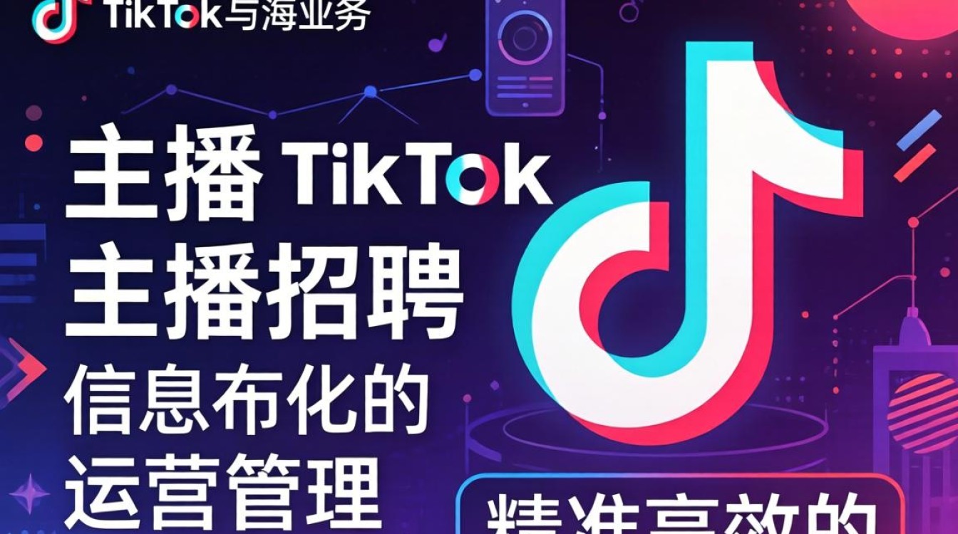 TikTok主播招聘信息哪里有?出海运营指南与跨境必看教程 TikTok主播招聘信息哪里有