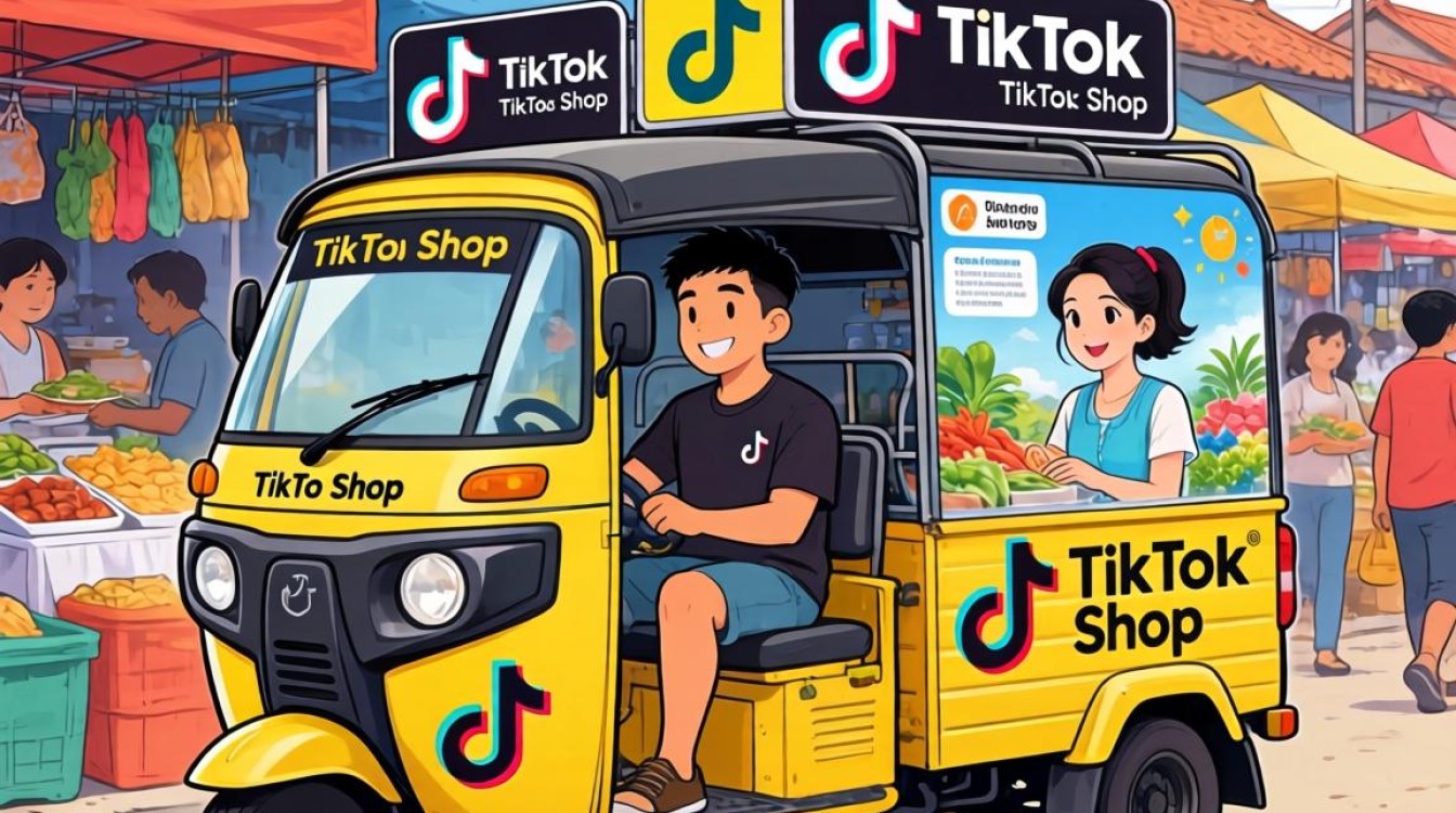 TikTok黄车印尼旅游怎么做