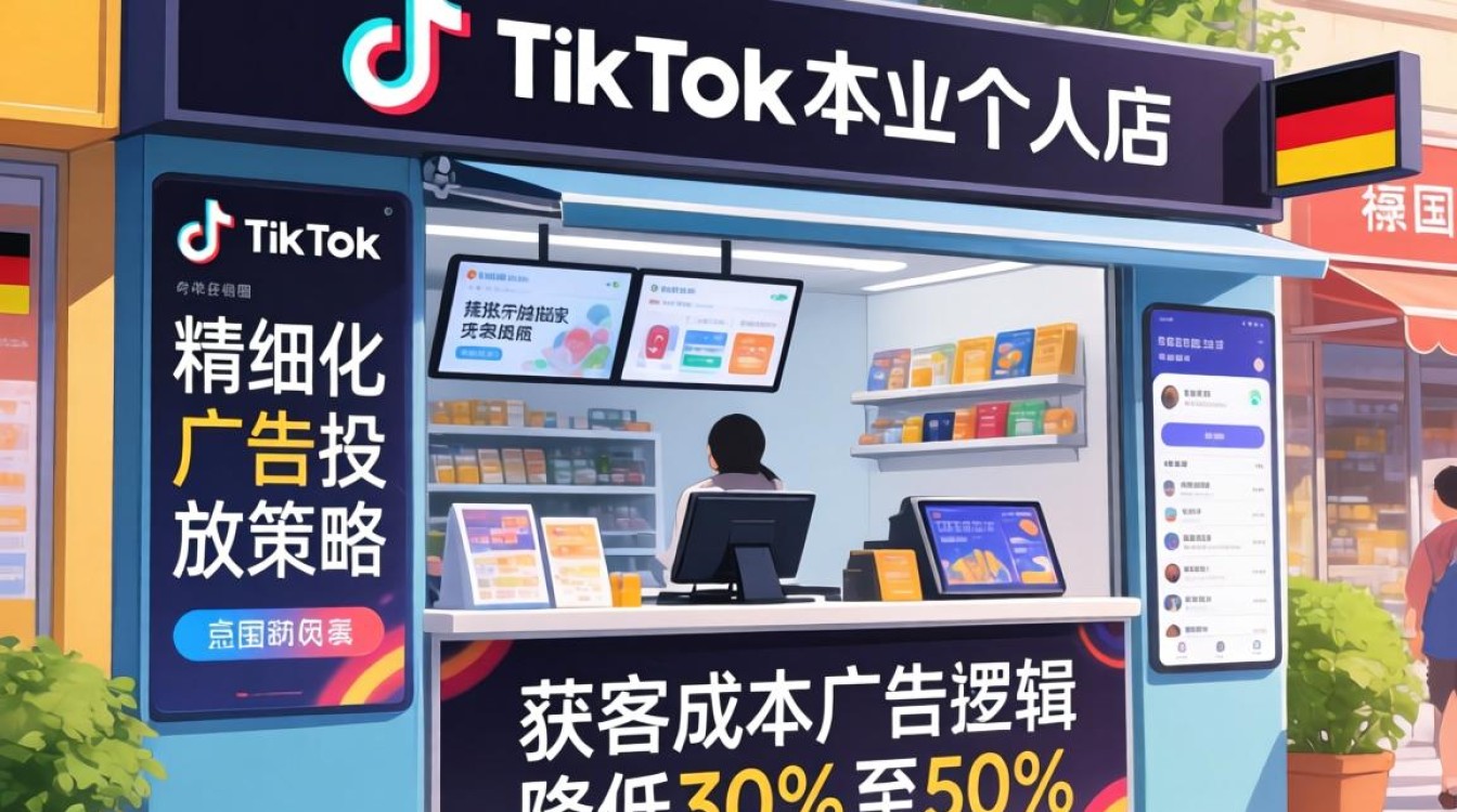 德国tiktok本土个人店如何降低获客成本