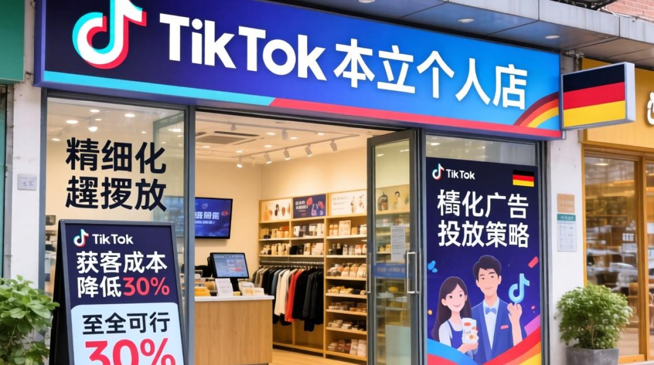 德国tiktok本土个人店如何降低获客成本