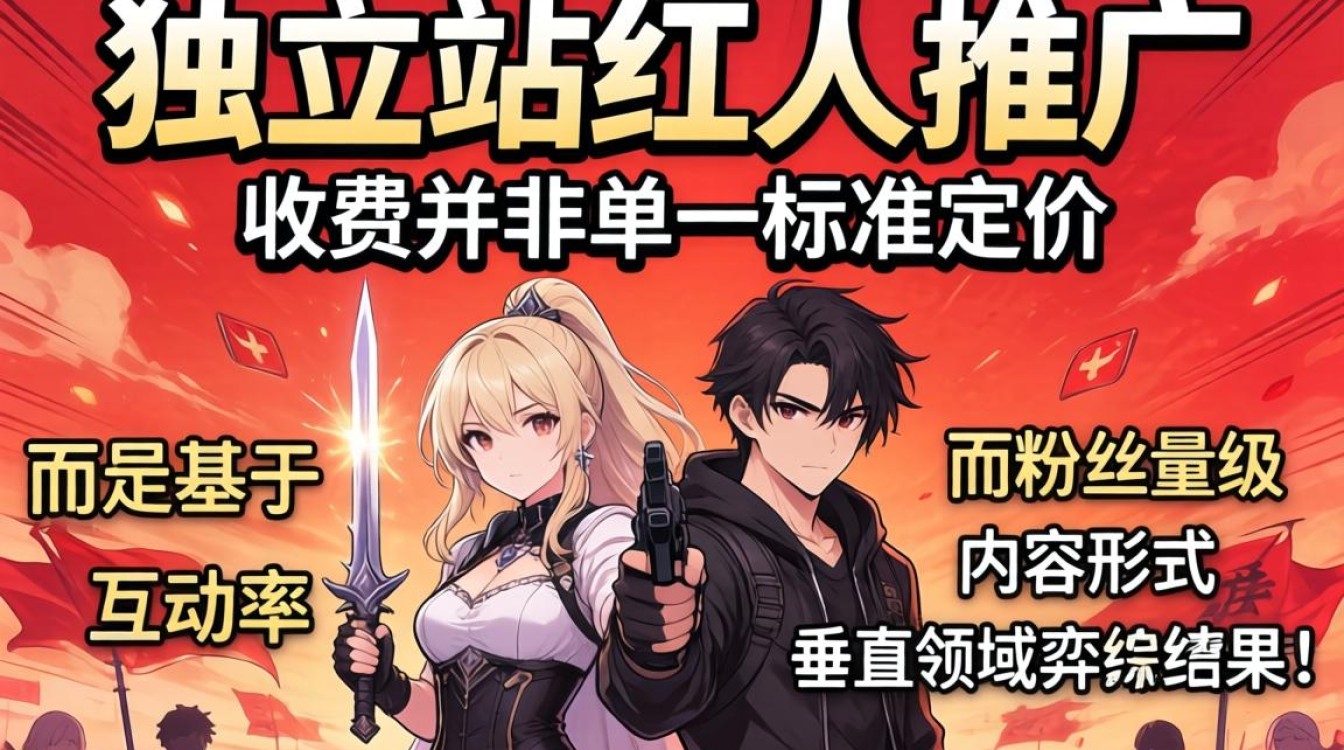 独立站红人推广费用一般多少钱