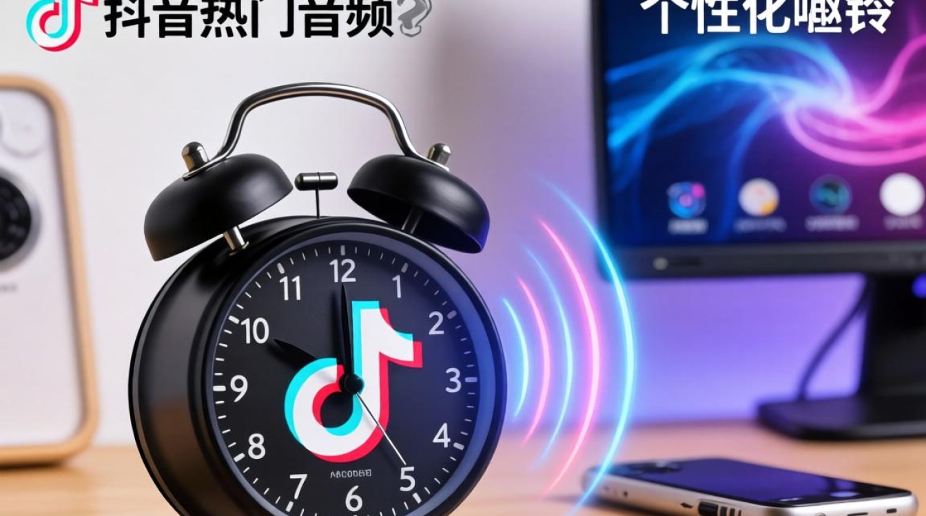 怎么用抖音声音做闹钟铃