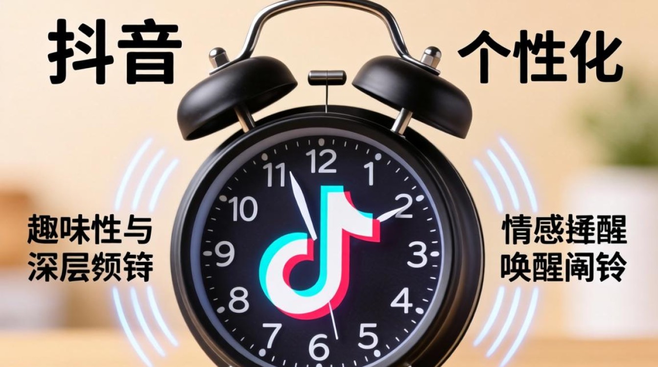 怎么用抖音声音做闹钟铃