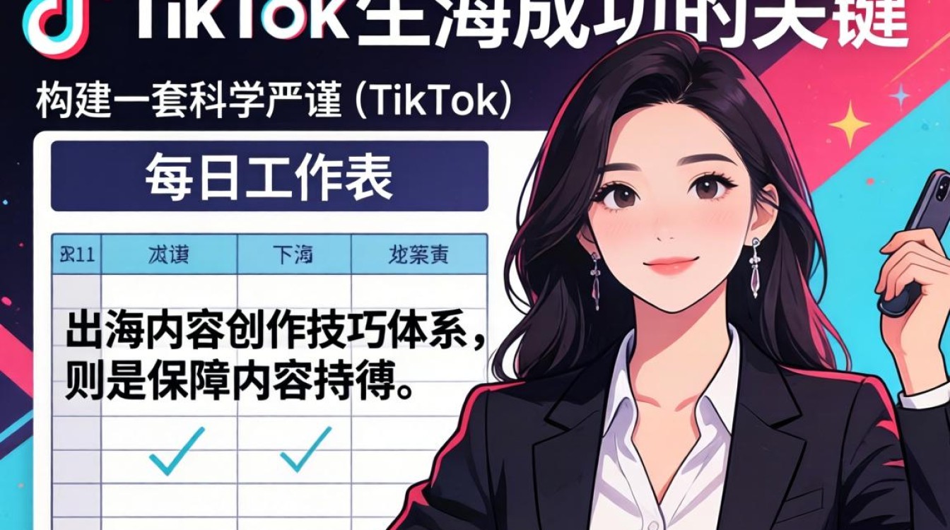 TikTok每日工作表怎么写