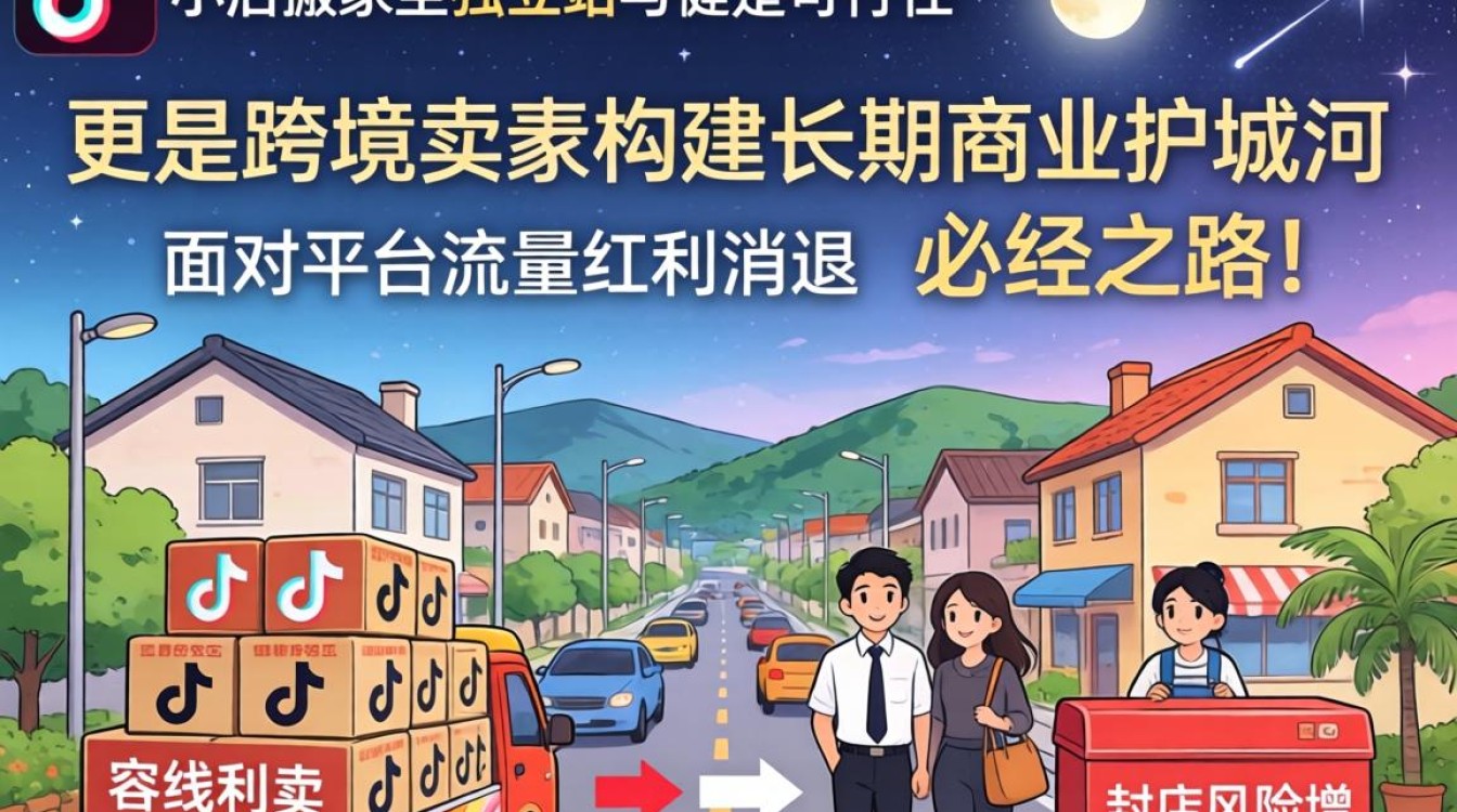 TikTok 小店搬家能做吗?独立站建站如何快速上手 TikTok 小店搬家能做吗