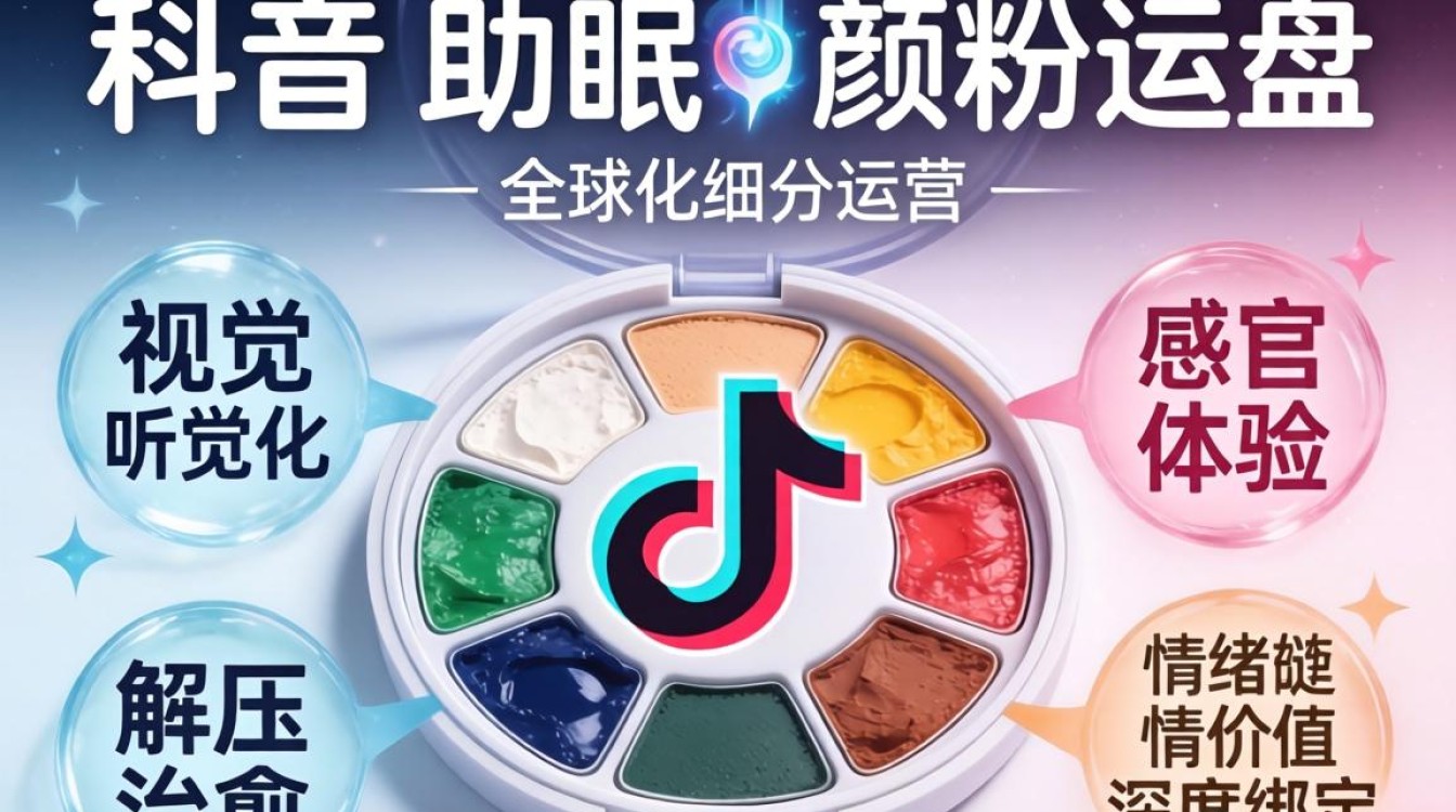 TikTok助眠颜料盘如何运营