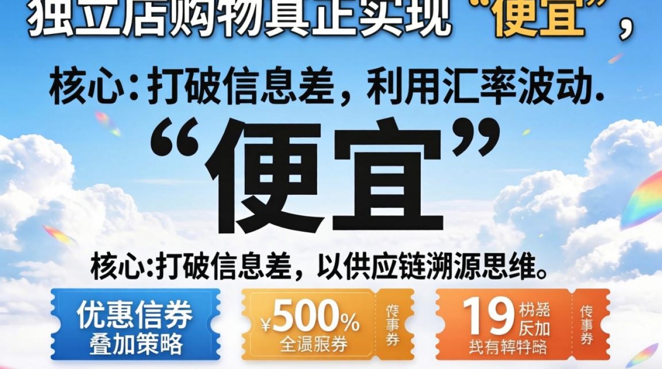 怎么去独立站购物便宜?独立站购物省钱攻略与运营技巧 独立站购物省钱攻略与运营技巧