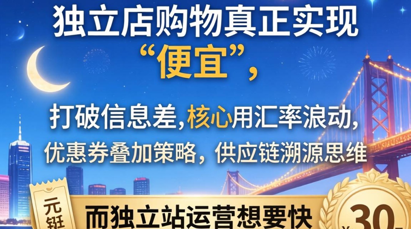 怎么去独立站购物便宜?独立站购物省钱攻略与运营技巧 独立站购物省钱攻略与运营技巧