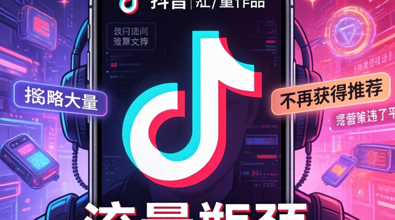 抖音作品没有推荐量怎么办