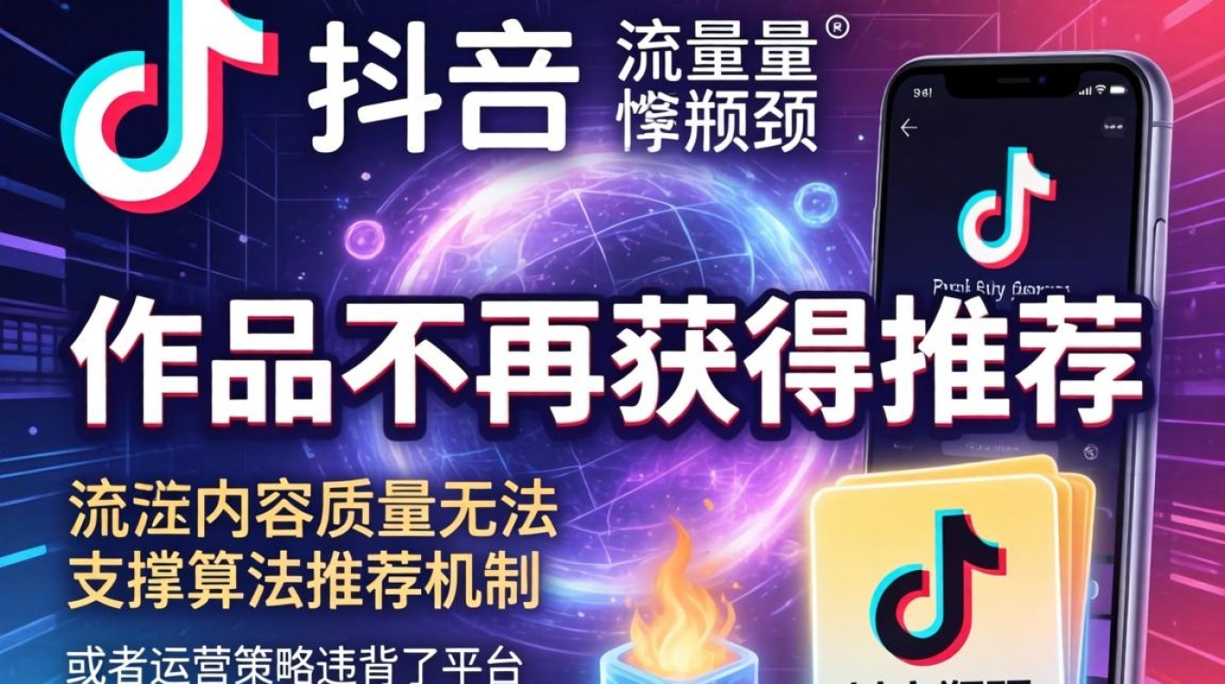 抖音作品没有推荐量怎么办