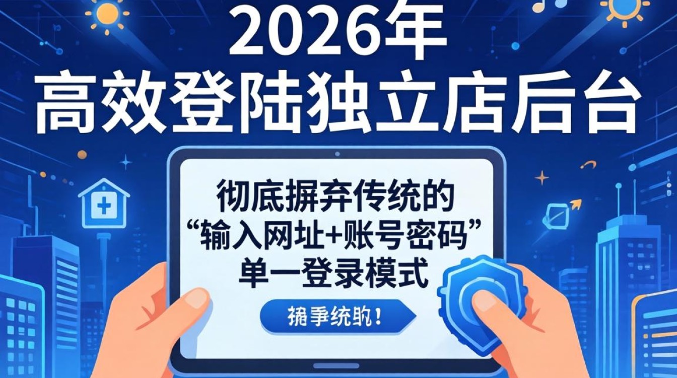 2026独立站后台登录最新方法