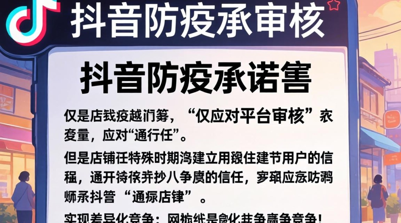 抖音防疫承诺书模板范文