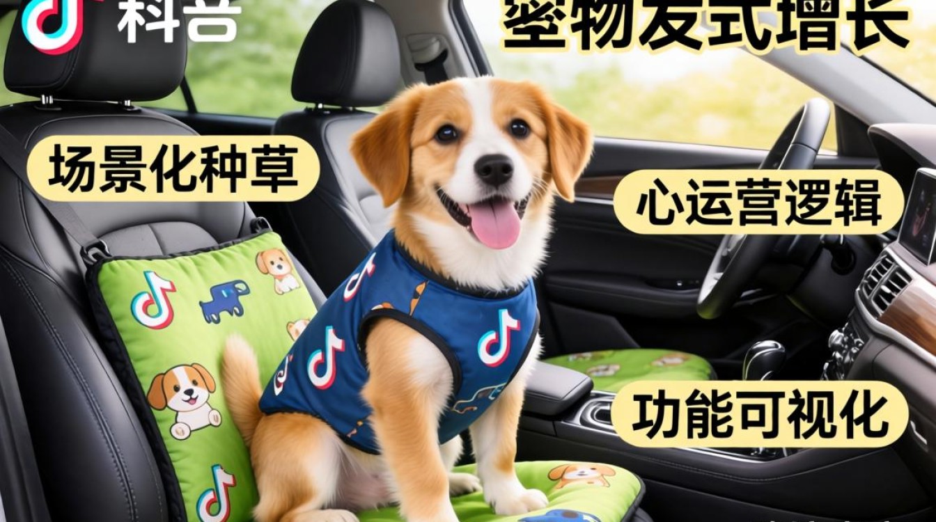 TikTok宠物汽车坐垫怎么做