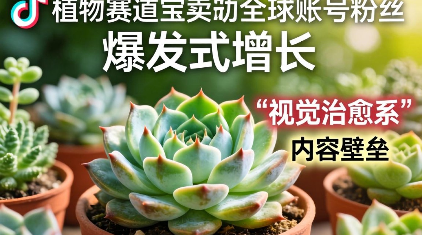 TikTok多肉植物如何快速涨粉