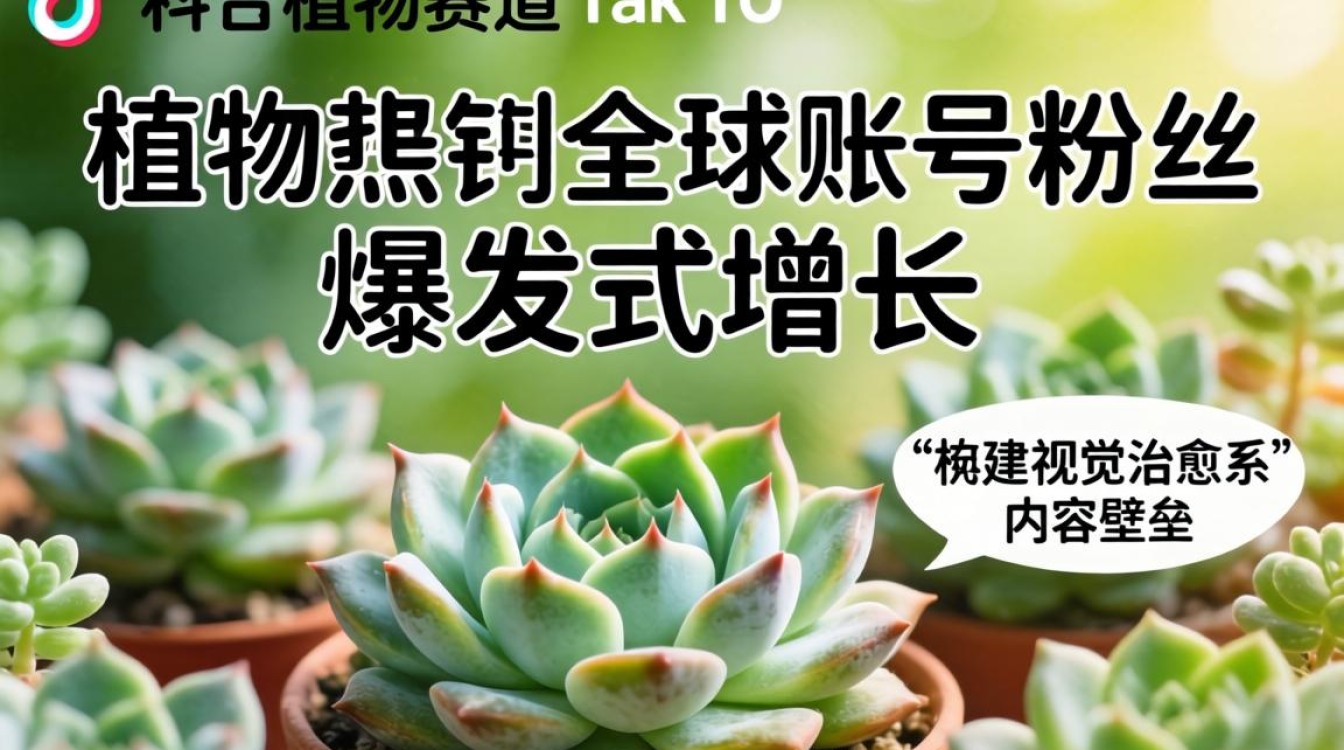 TikTok多肉植物如何快速涨粉