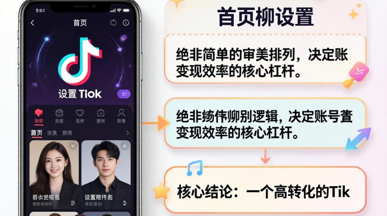 TikTok主页如何设置排序