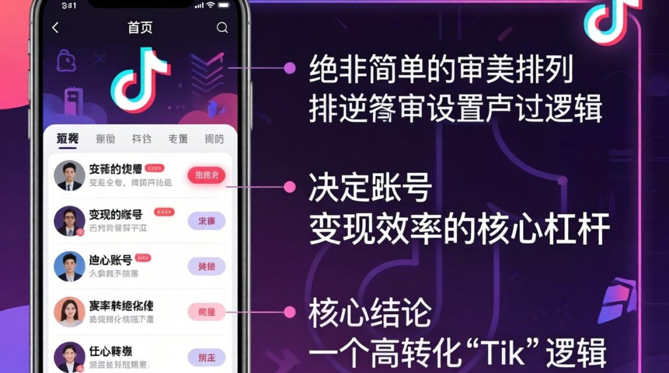 TikTok主页如何设置排序