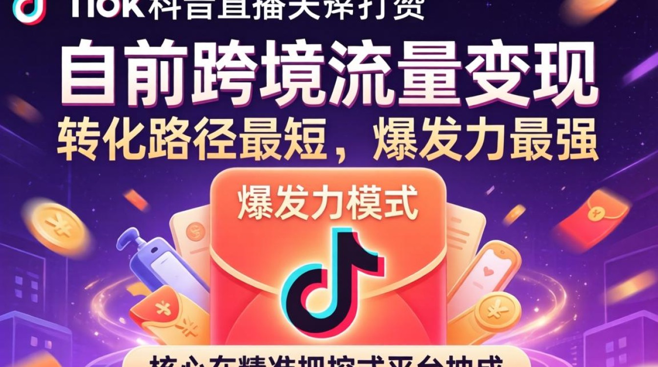 TikTok打赏平台抽成多少