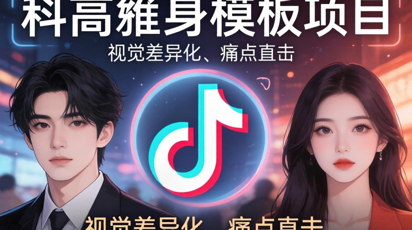 抖音怎么做高级头像模板