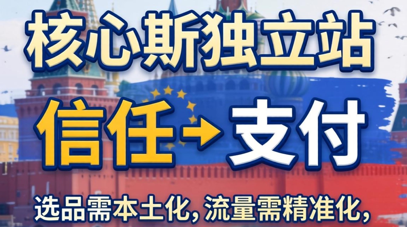 新手做俄罗斯独立站如何起步