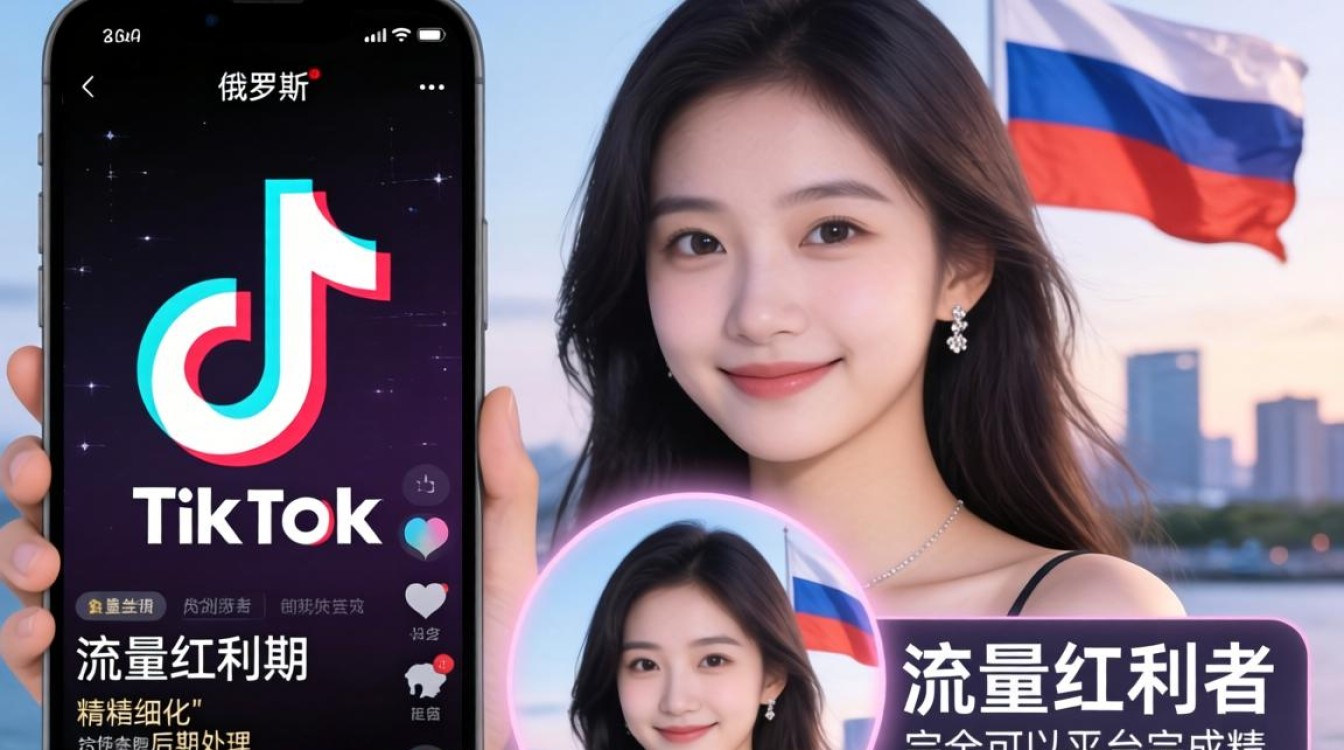 俄罗斯TikTok后期如何制作精美作品