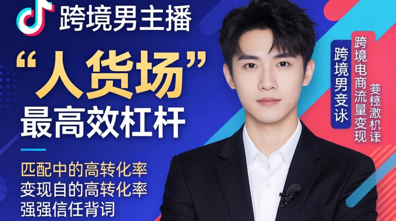 TikTok跨境男主播怎么做?跨境电商直播运营实战攻略 TikTok跨境男主播怎么做