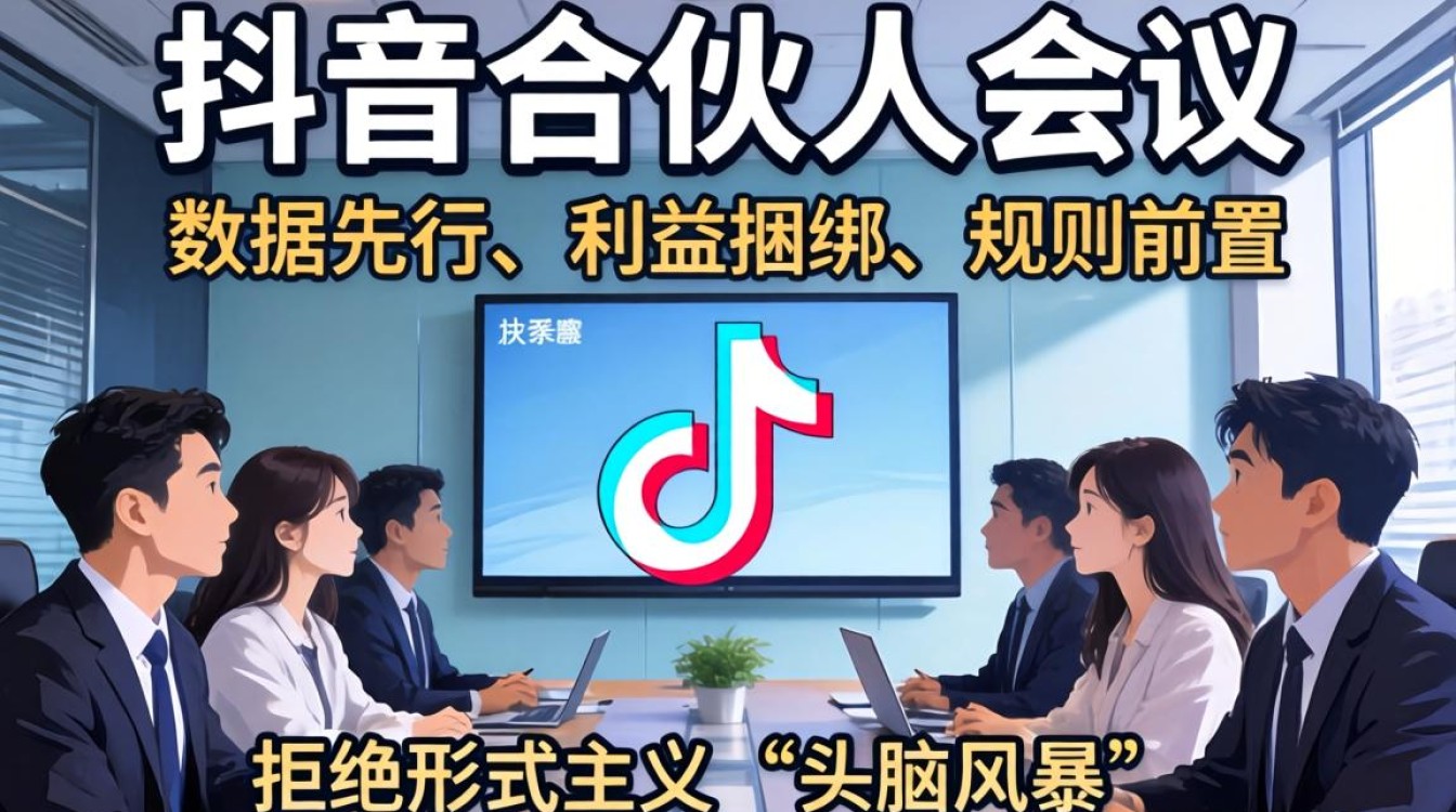 抖音合伙人会议流程和注意事项详解